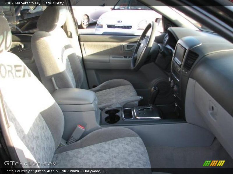 Black / Gray 2007 Kia Sorento LX