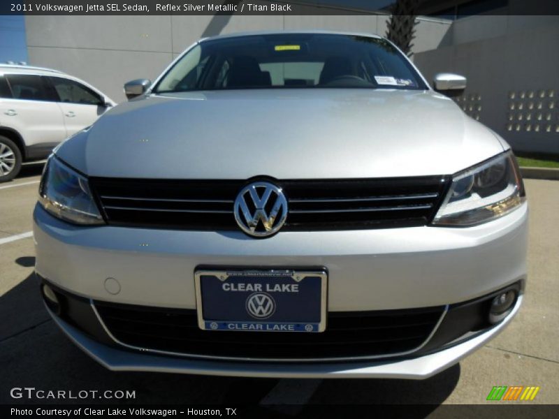 Reflex Silver Metallic / Titan Black 2011 Volkswagen Jetta SEL Sedan