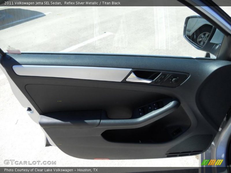 Reflex Silver Metallic / Titan Black 2011 Volkswagen Jetta SEL Sedan