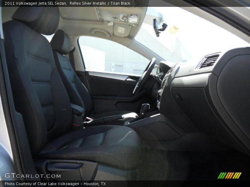 Reflex Silver Metallic / Titan Black 2011 Volkswagen Jetta SEL Sedan