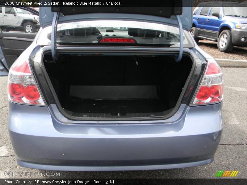 Icelandic Blue Metallic / Charcoal 2008 Chevrolet Aveo LS Sedan