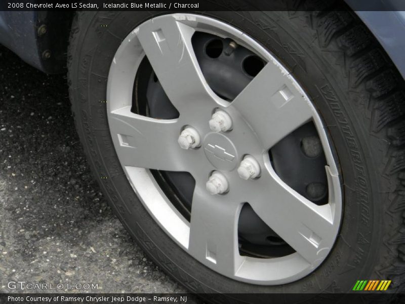 Icelandic Blue Metallic / Charcoal 2008 Chevrolet Aveo LS Sedan