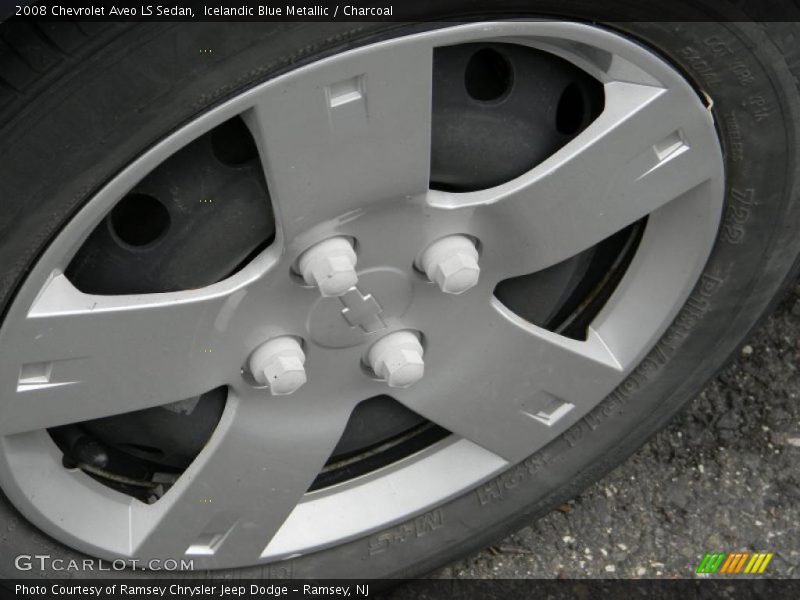 Icelandic Blue Metallic / Charcoal 2008 Chevrolet Aveo LS Sedan