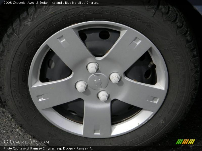 Icelandic Blue Metallic / Charcoal 2008 Chevrolet Aveo LS Sedan