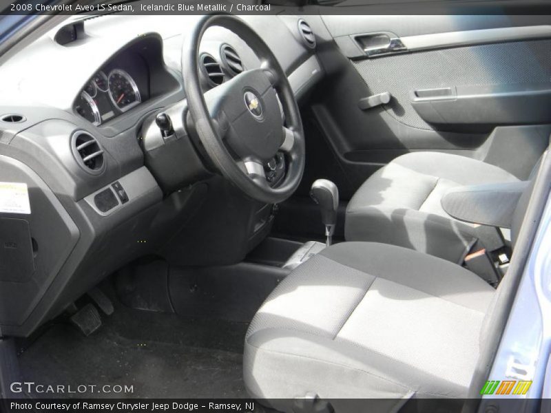 Icelandic Blue Metallic / Charcoal 2008 Chevrolet Aveo LS Sedan