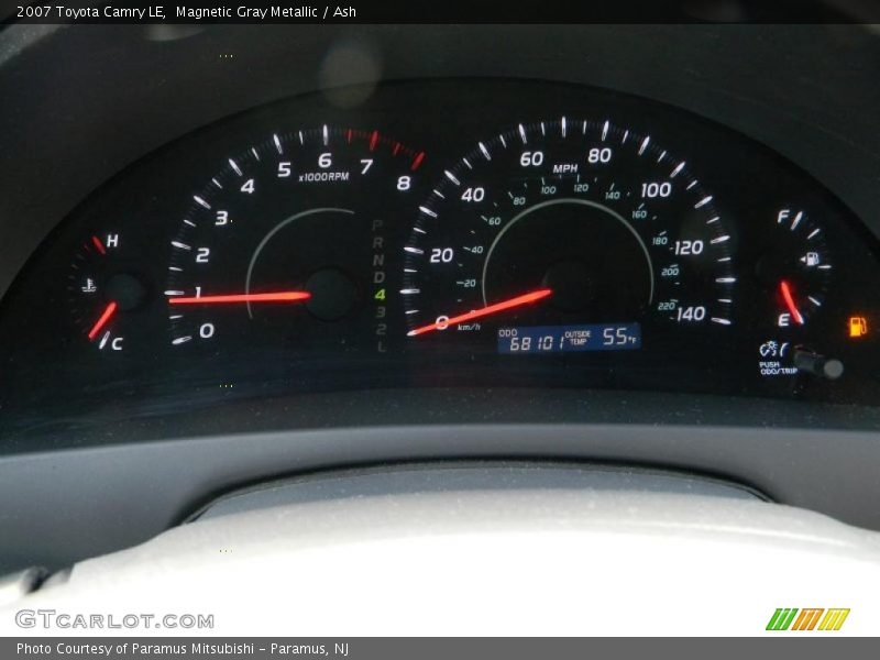 Magnetic Gray Metallic / Ash 2007 Toyota Camry LE