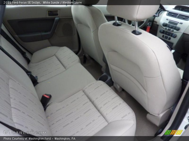 White Suede / Medium Stone 2011 Ford Focus SE Sedan