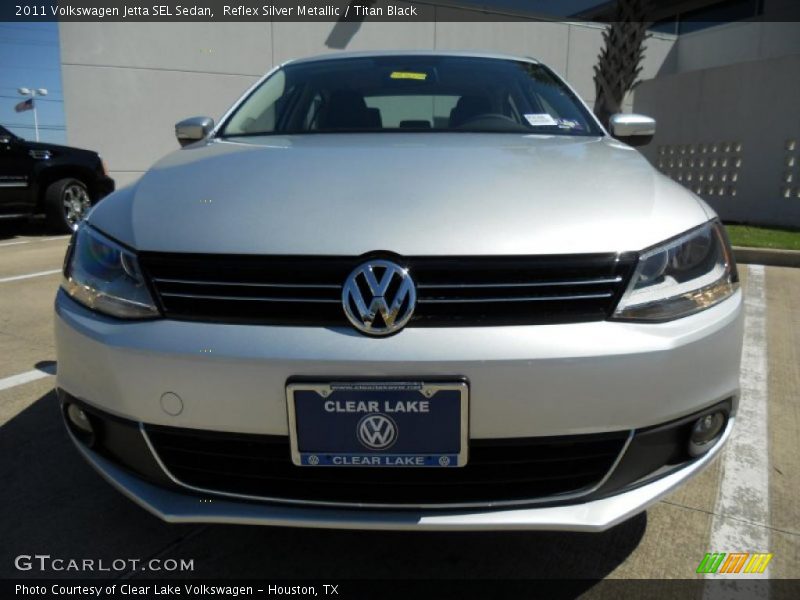 Reflex Silver Metallic / Titan Black 2011 Volkswagen Jetta SEL Sedan