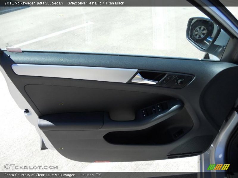 Reflex Silver Metallic / Titan Black 2011 Volkswagen Jetta SEL Sedan