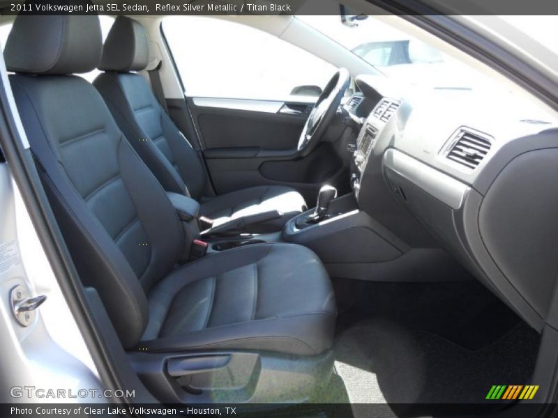 Reflex Silver Metallic / Titan Black 2011 Volkswagen Jetta SEL Sedan