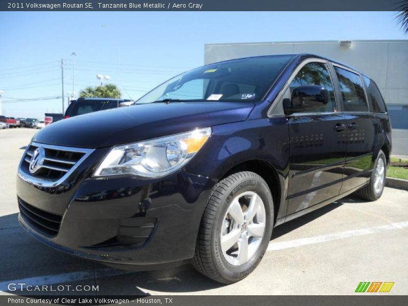 Tanzanite Blue Metallic / Aero Gray 2011 Volkswagen Routan SE