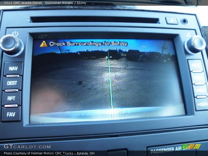 Quicksilver Metallic / Ebony 2011 GMC Acadia Denali