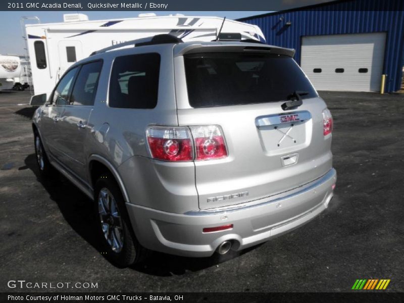 Quicksilver Metallic / Ebony 2011 GMC Acadia Denali