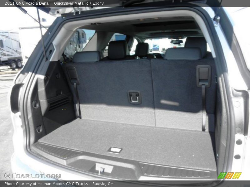 Quicksilver Metallic / Ebony 2011 GMC Acadia Denali