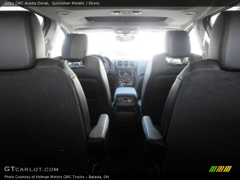 Quicksilver Metallic / Ebony 2011 GMC Acadia Denali