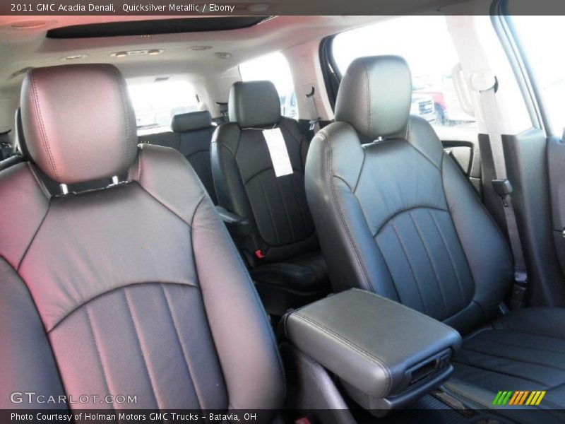 Quicksilver Metallic / Ebony 2011 GMC Acadia Denali