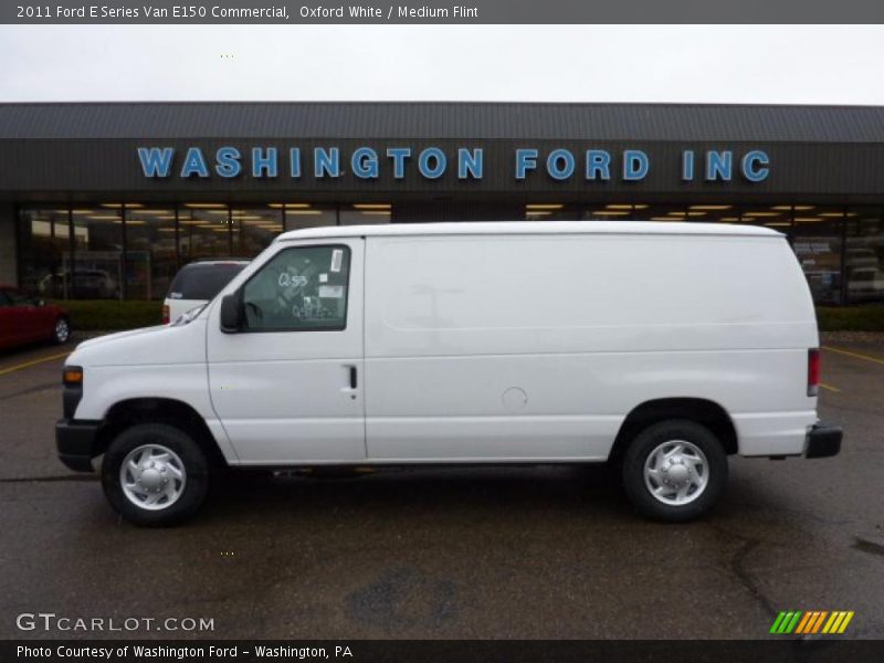 Oxford White / Medium Flint 2011 Ford E Series Van E150 Commercial