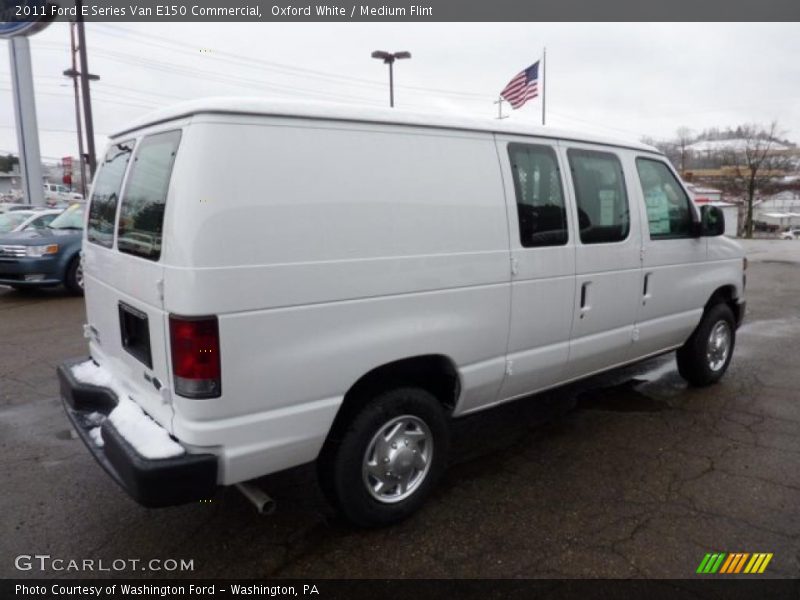 Oxford White / Medium Flint 2011 Ford E Series Van E150 Commercial