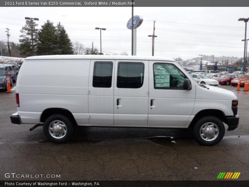 Oxford White / Medium Flint 2011 Ford E Series Van E150 Commercial