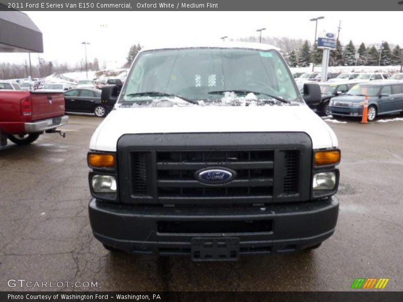 Oxford White / Medium Flint 2011 Ford E Series Van E150 Commercial
