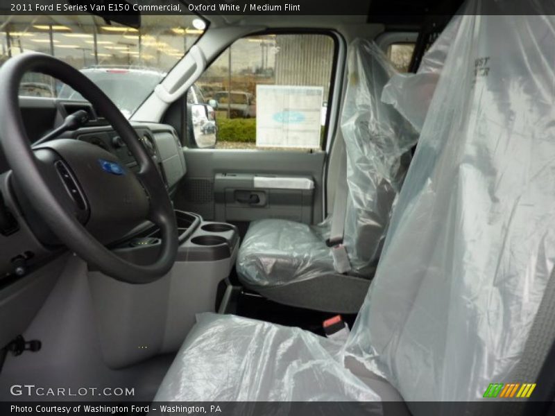 Oxford White / Medium Flint 2011 Ford E Series Van E150 Commercial