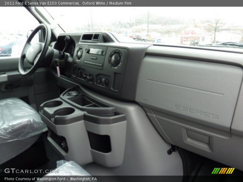 Oxford White / Medium Flint 2011 Ford E Series Van E150 Commercial