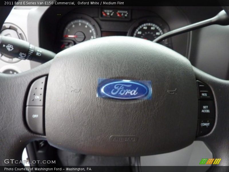 Oxford White / Medium Flint 2011 Ford E Series Van E150 Commercial