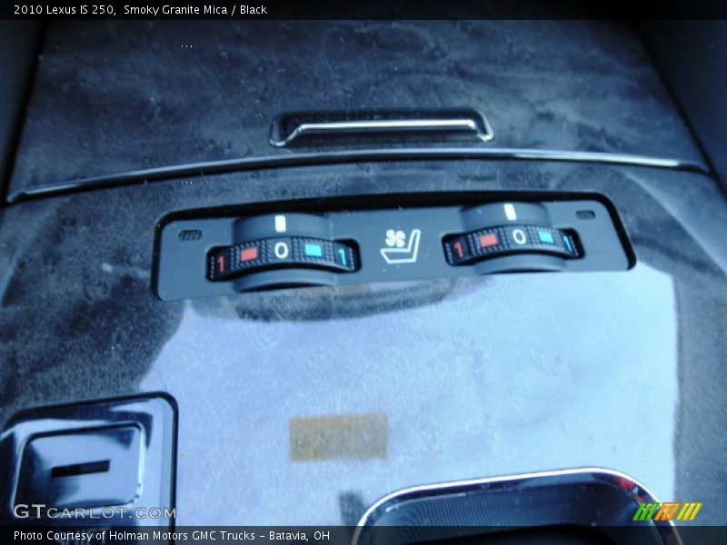Smoky Granite Mica / Black 2010 Lexus IS 250