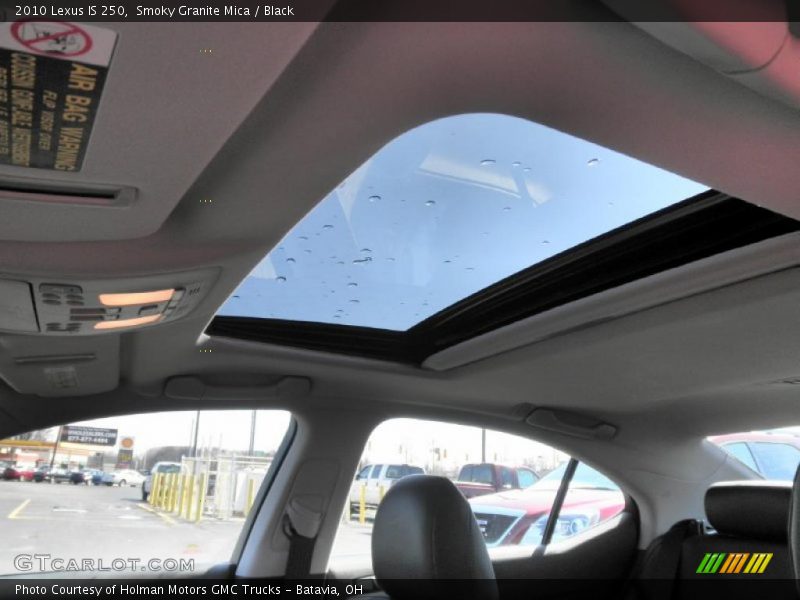 Smoky Granite Mica / Black 2010 Lexus IS 250