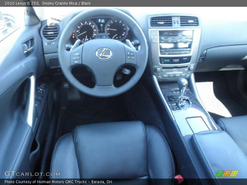 Smoky Granite Mica / Black 2010 Lexus IS 250
