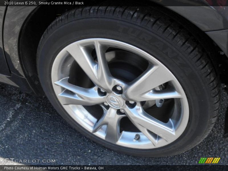 Smoky Granite Mica / Black 2010 Lexus IS 250