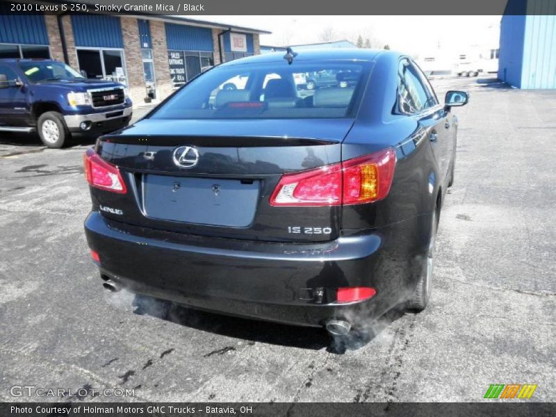 Smoky Granite Mica / Black 2010 Lexus IS 250