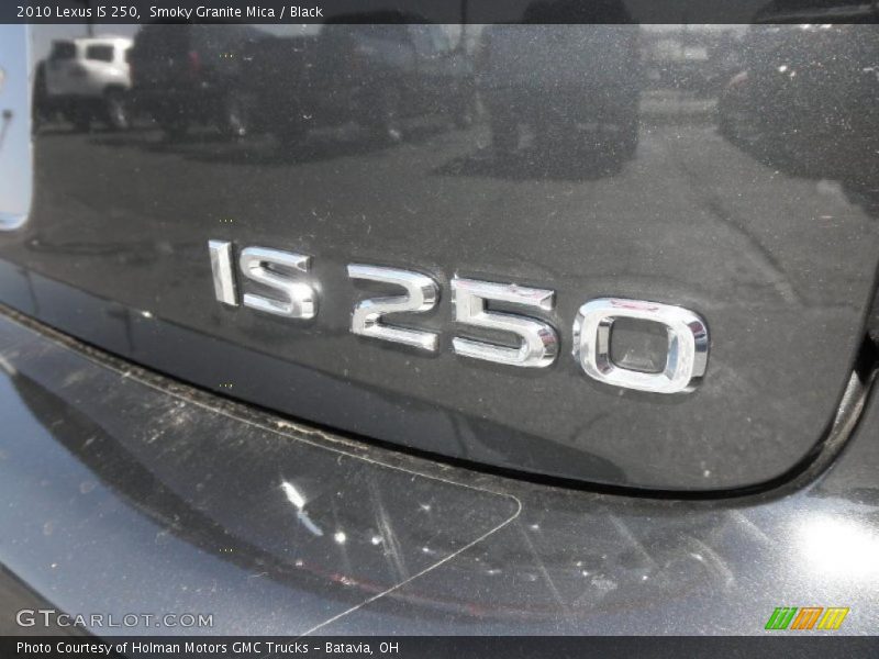 Smoky Granite Mica / Black 2010 Lexus IS 250
