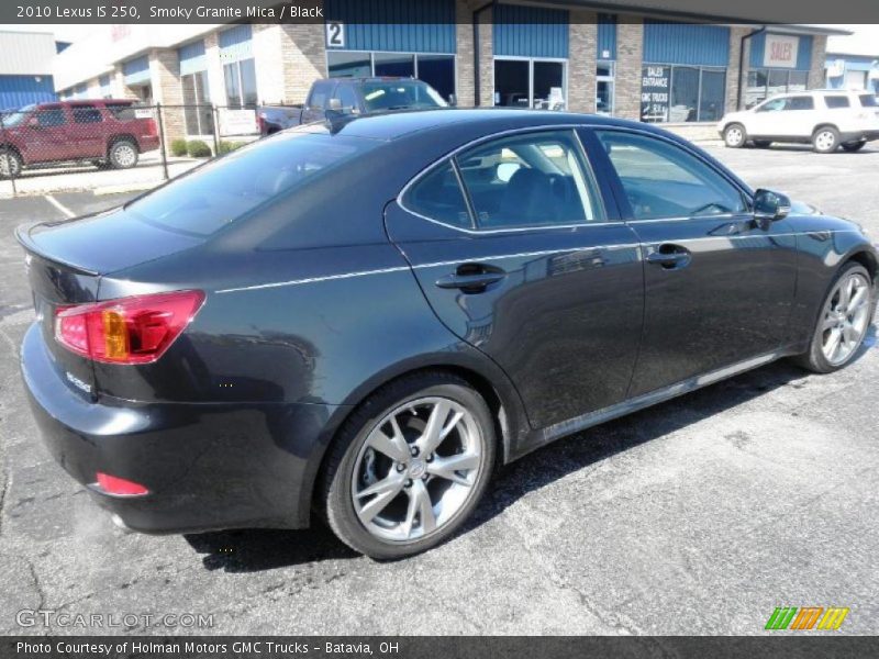 Smoky Granite Mica / Black 2010 Lexus IS 250