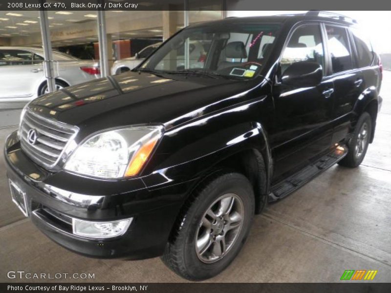 Black Onyx / Dark Gray 2008 Lexus GX 470