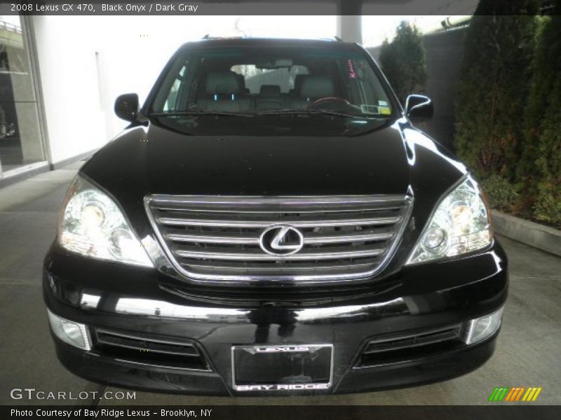 Black Onyx / Dark Gray 2008 Lexus GX 470