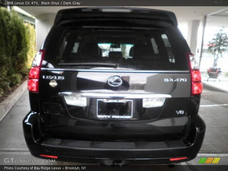 Black Onyx / Dark Gray 2008 Lexus GX 470