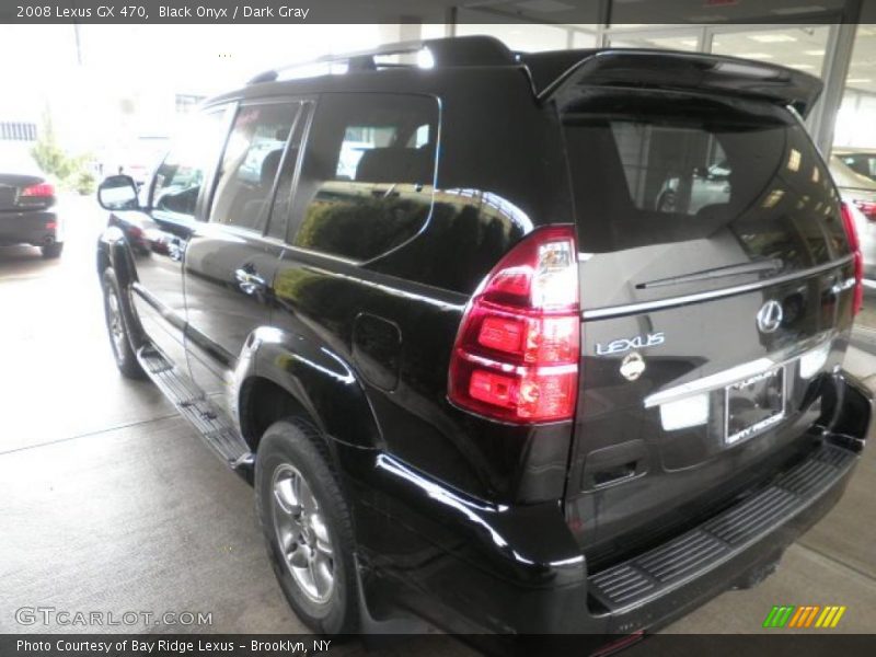 Black Onyx / Dark Gray 2008 Lexus GX 470