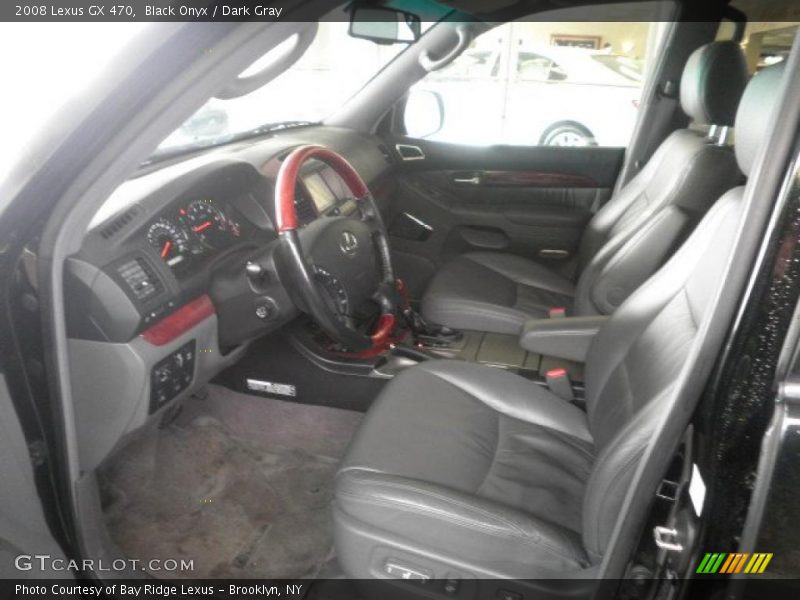 Black Onyx / Dark Gray 2008 Lexus GX 470
