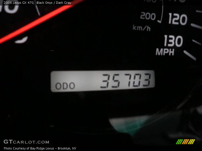 Black Onyx / Dark Gray 2008 Lexus GX 470