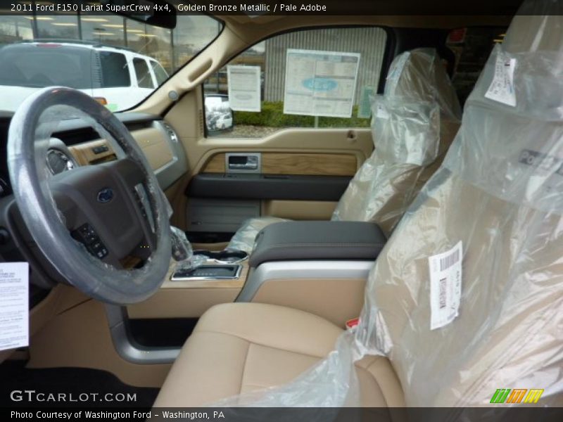  2011 F150 Lariat SuperCrew 4x4 Pale Adobe Interior