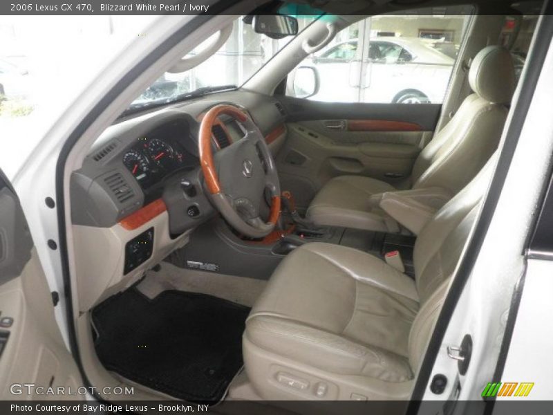 Blizzard White Pearl / Ivory 2006 Lexus GX 470