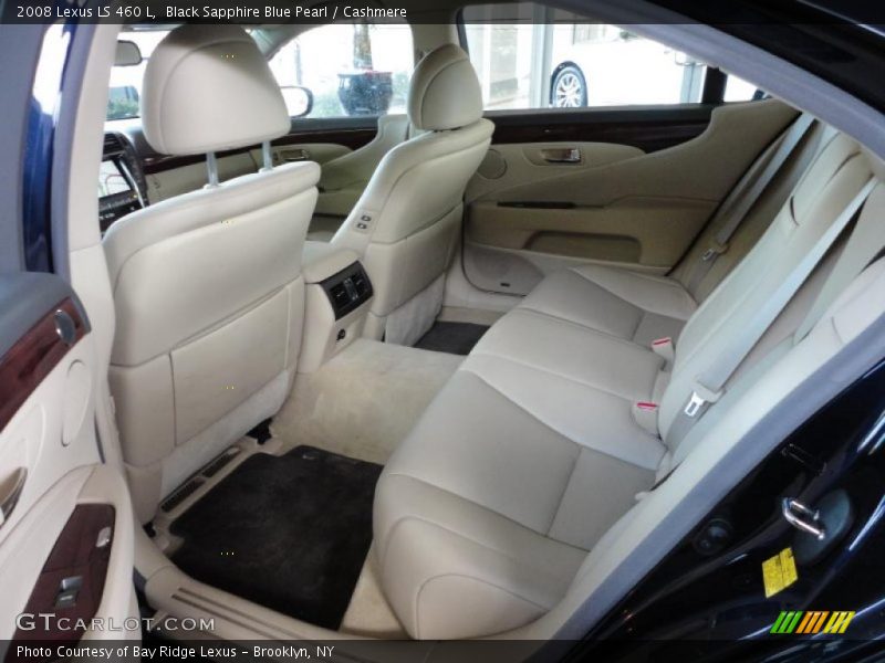  2008 LS 460 L Cashmere Interior