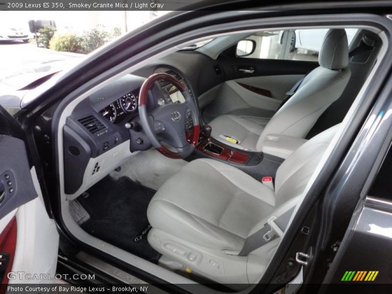 Smokey Granite Mica / Light Gray 2009 Lexus ES 350