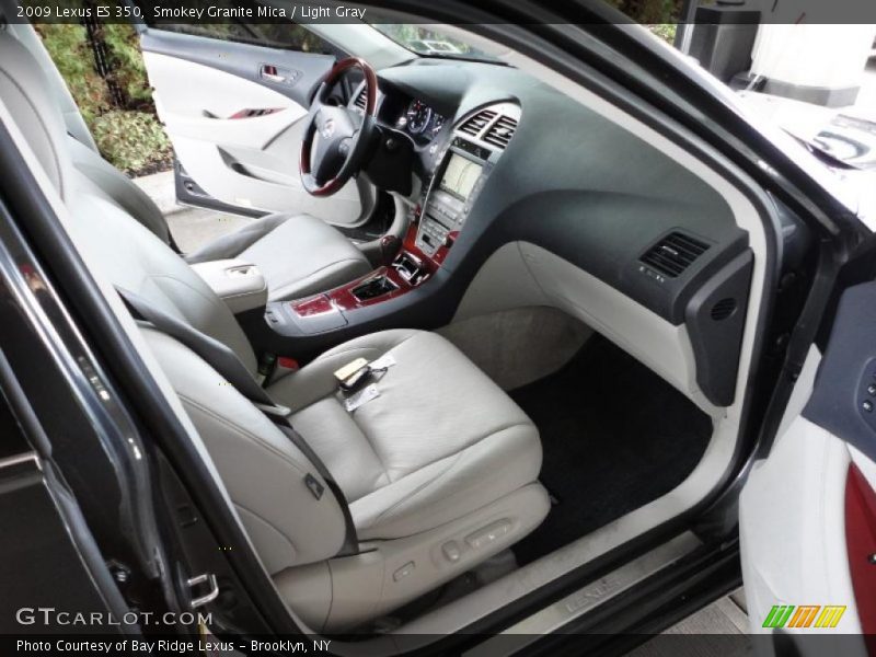 Smokey Granite Mica / Light Gray 2009 Lexus ES 350