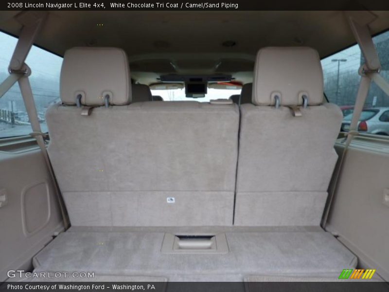White Chocolate Tri Coat / Camel/Sand Piping 2008 Lincoln Navigator L Elite 4x4