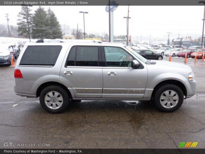Ingot Silver Metallic / Stone 2010 Lincoln Navigator 4x4