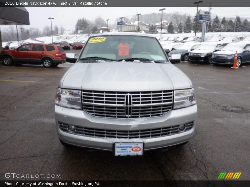 Ingot Silver Metallic / Stone 2010 Lincoln Navigator 4x4
