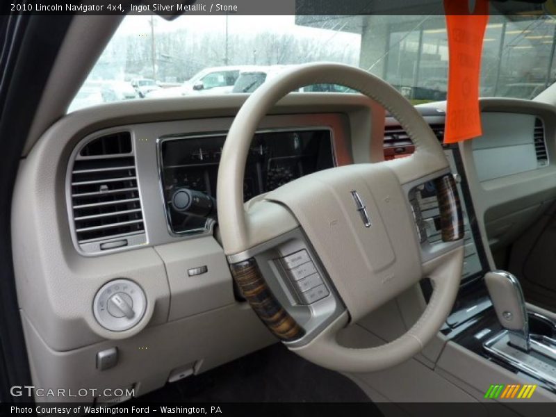 Ingot Silver Metallic / Stone 2010 Lincoln Navigator 4x4