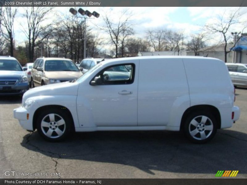 Summit White / Ebony 2009 Chevrolet HHR LS Panel